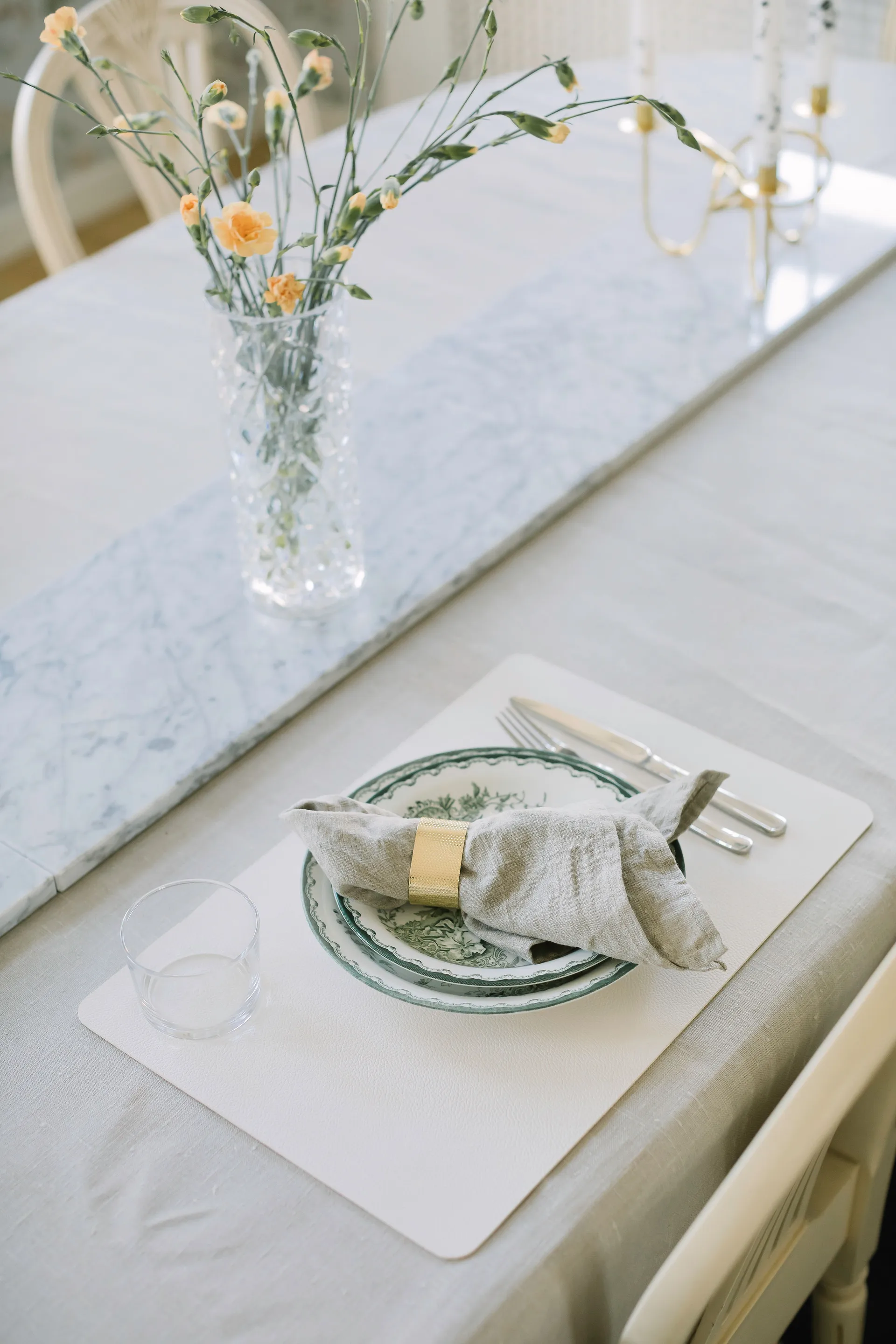 Obrączki na serwetki Svea, 6 szt., Mosiądz Dorre