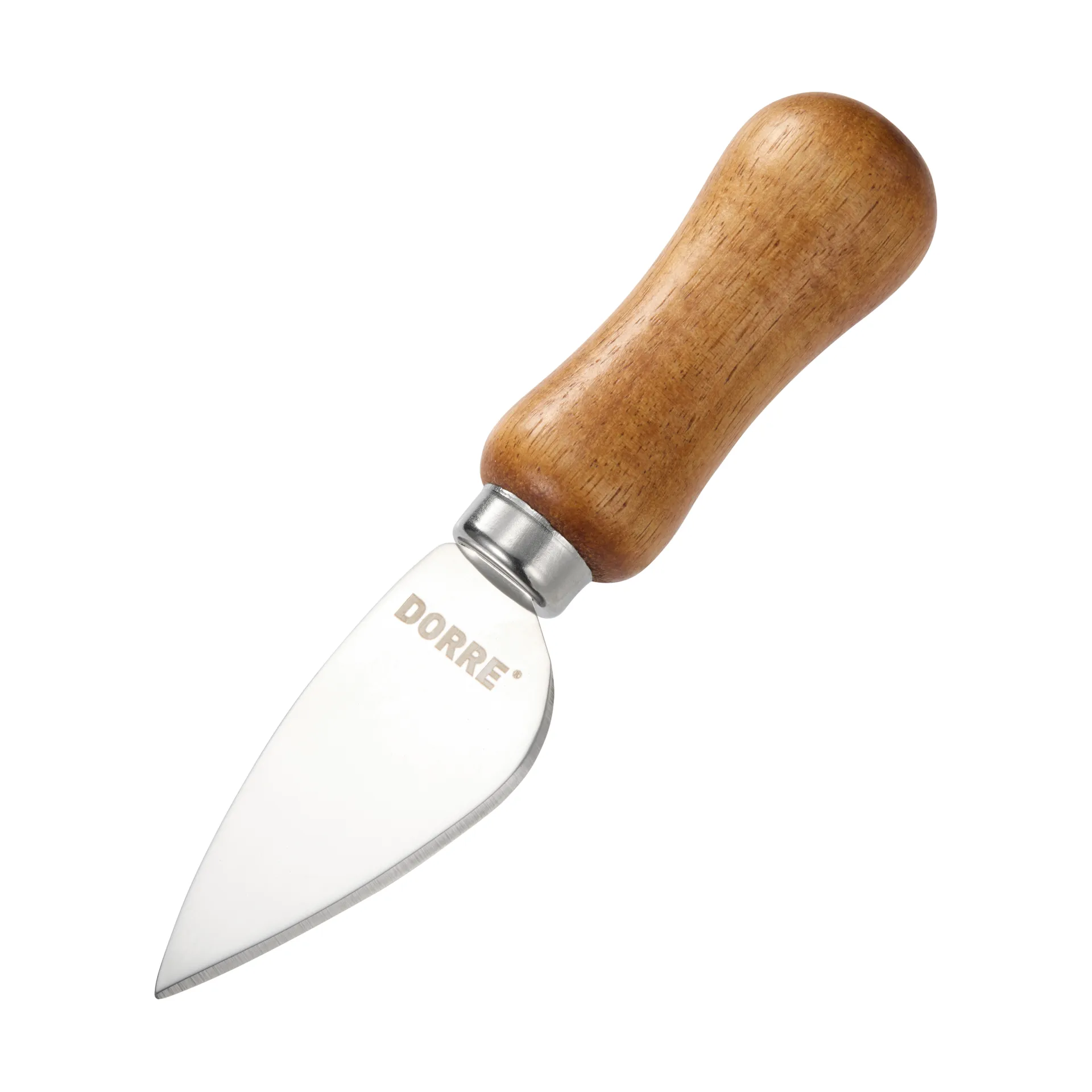 Olva zestaw noży do serów, Drewno akacjowe, stal nierdzewna, 3 części, 13 cm Dorre