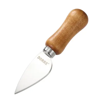 Olva zestaw noży do serów - Drewno akacjowe, stal nierdzewna, 3 części, 13 cm - Dorre