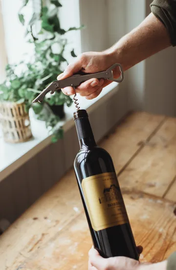 Otwieracz do wina i kapsli Varda 14,5 cm - Stal nierdzewna - Dorre