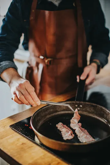 Pęseta Miah zakrzywiona końcówka 24x2,5 cm - Stal nierdzewna - Dorre