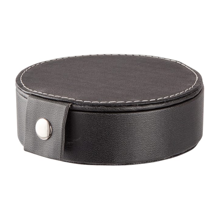 Podstawki pod szklanki Visby Ø10 cm 6-pak, Czarny Dorre