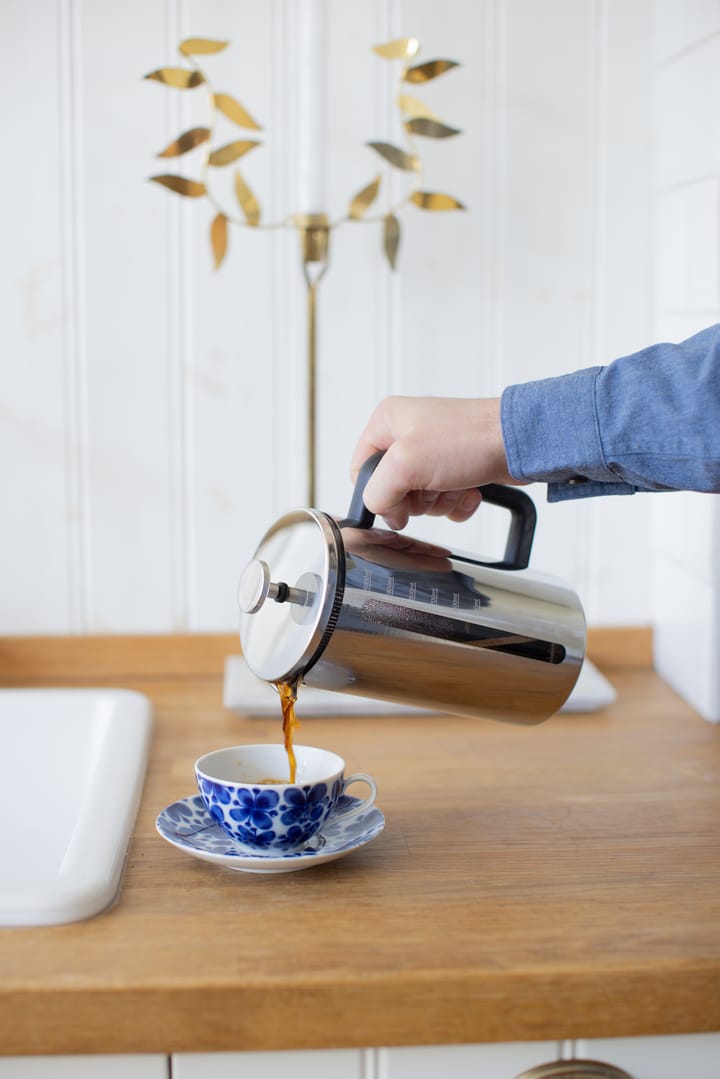 Prexa dzbanek do kawy typu french press 1 l, Stal nierdzewna-szkło Dorre