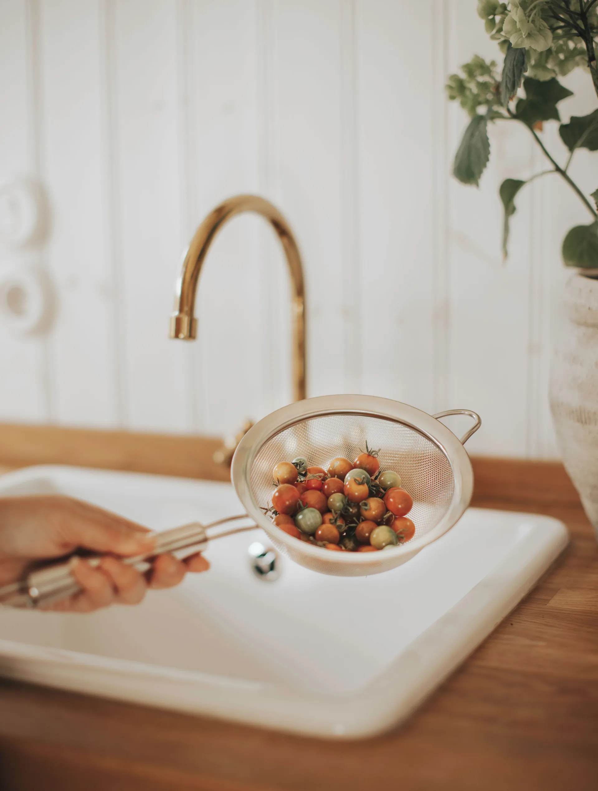 Sitko Pia Ø16 cm, Stal nierdzewna Dorre