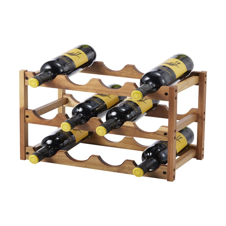 Stojak na wino Varo na 12 butelek - Akacja - Dorre