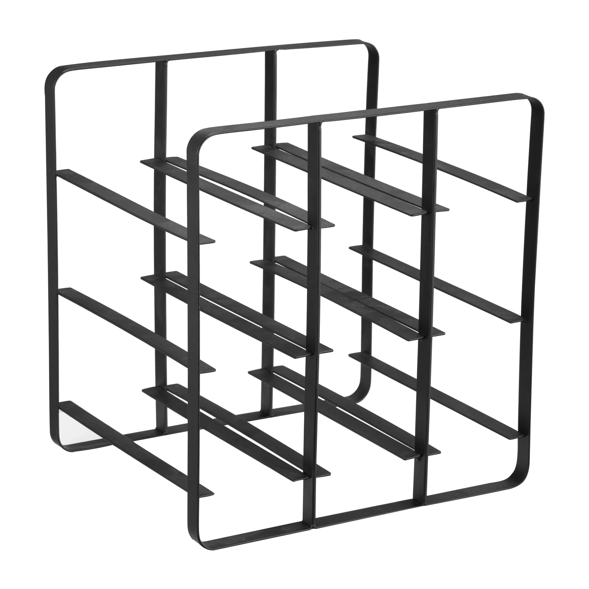 Stojak na wino Vinia 9 butelek 30 cm, Żelazo Dorre