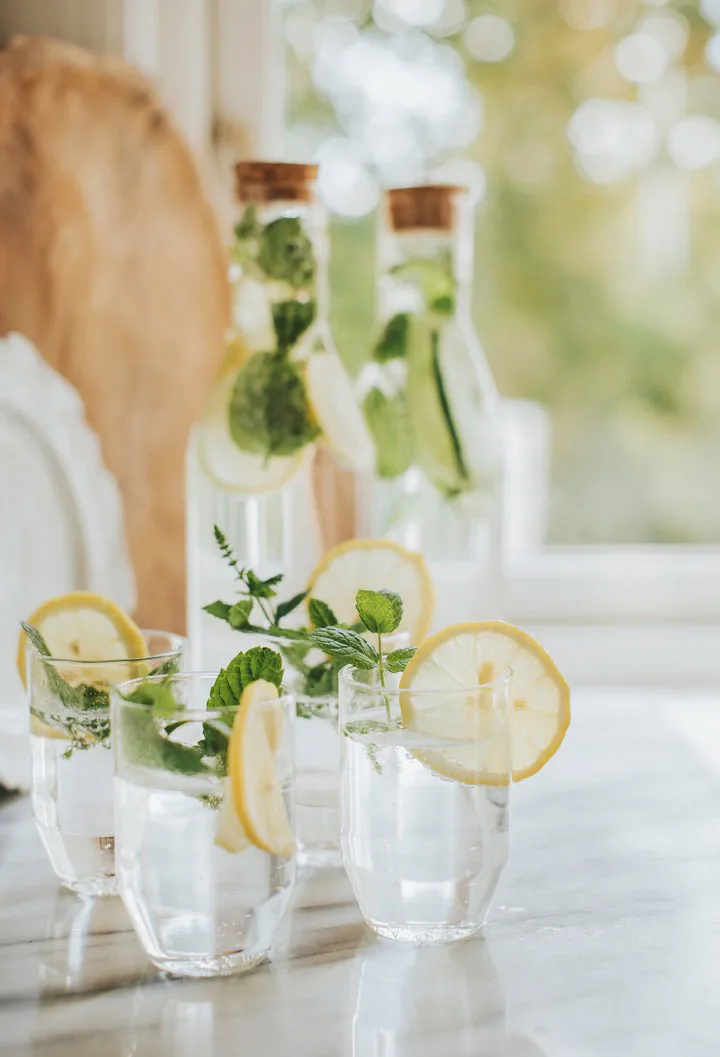 Sunnanö szklanki do wody 22 cl 4-pak, Przezroczyste Dorre