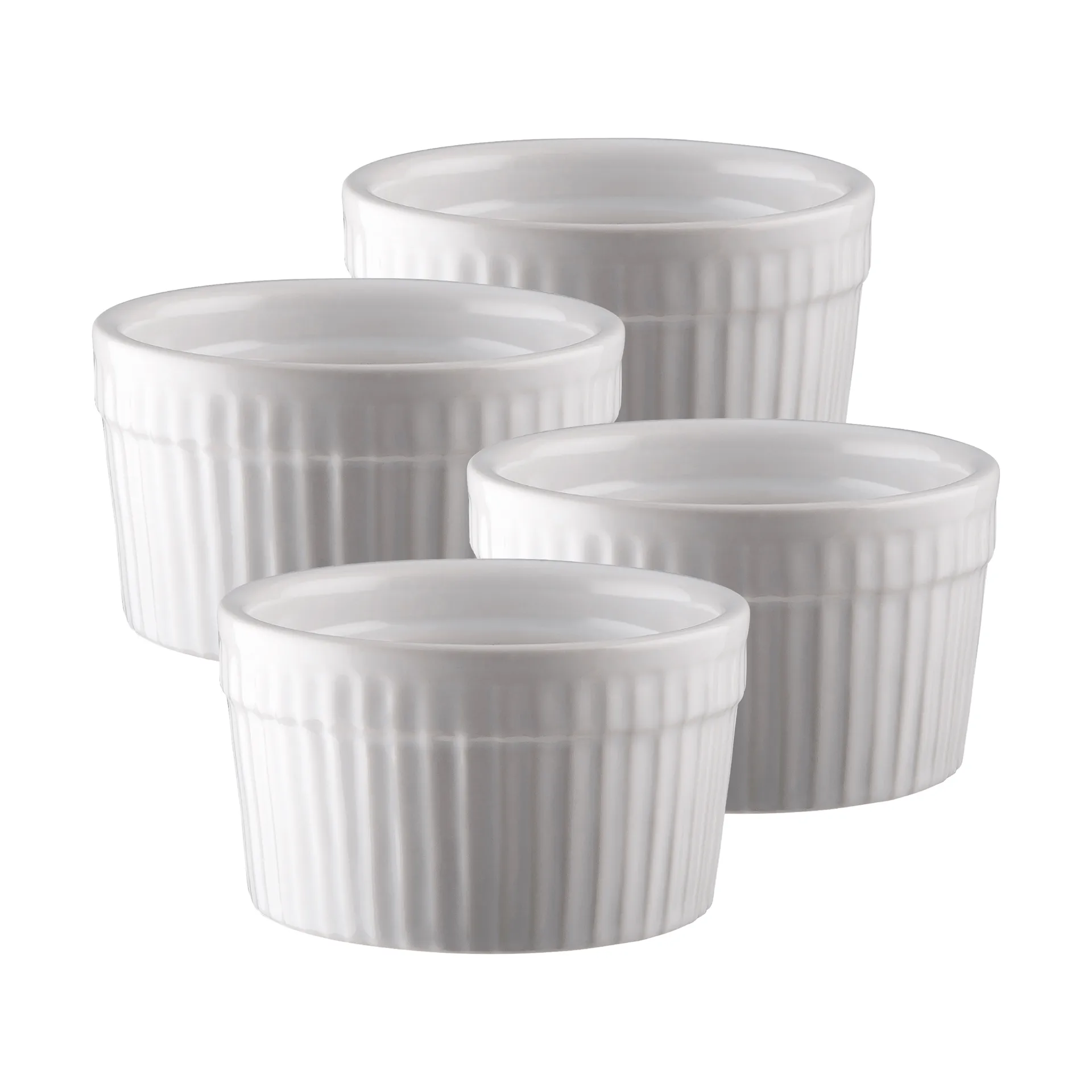 Zestaw do crème brûlée, Ceramika, 5 szt. Dorre