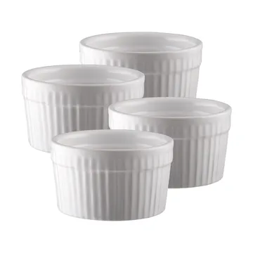 Zestaw do crème brûlée - Ceramika, 5 szt. - Dorre