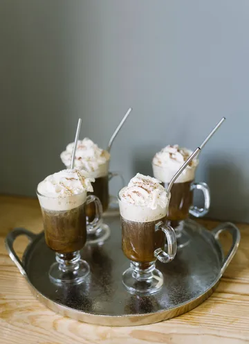 Zestaw do Irish coffee Iona - Szkło, 9 szt. - Dorre