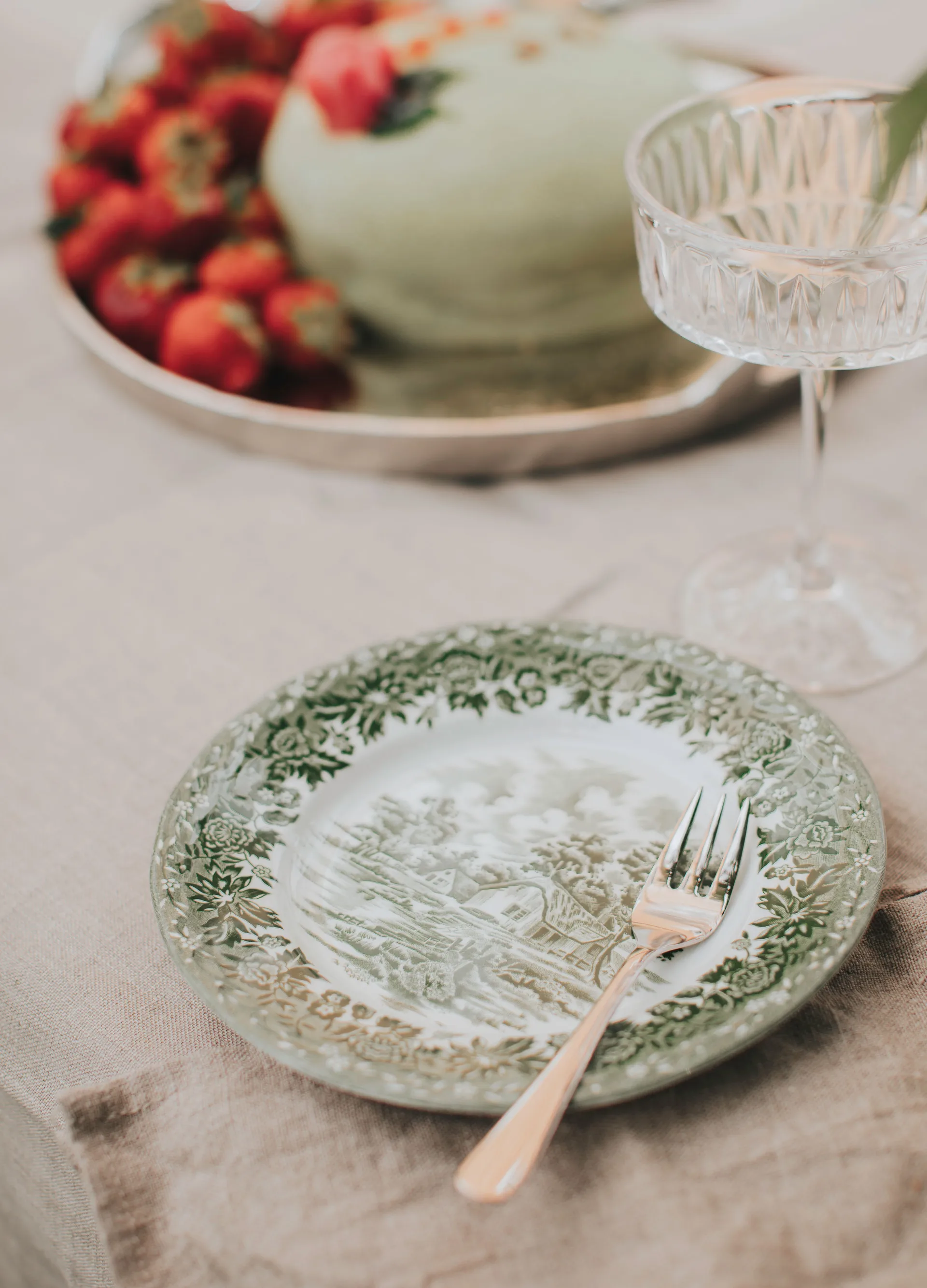 Zestaw do serwowania ciasta Sallie 6 widelców i łopatka do tortu, Stal nierdzewna Dorre