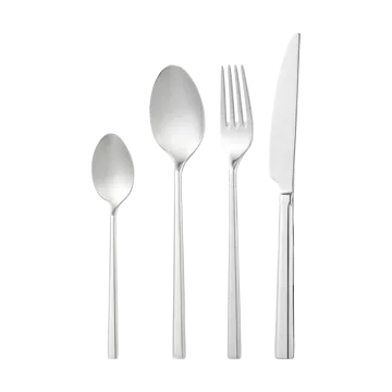 Zestaw sztućców Clara ze stali nierdzewnej - 24 części - Dorre