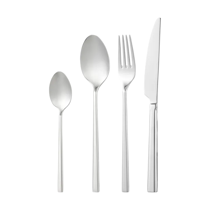 Zestaw sztućców Clara ze stali nierdzewnej - 24 elementów - Dorre