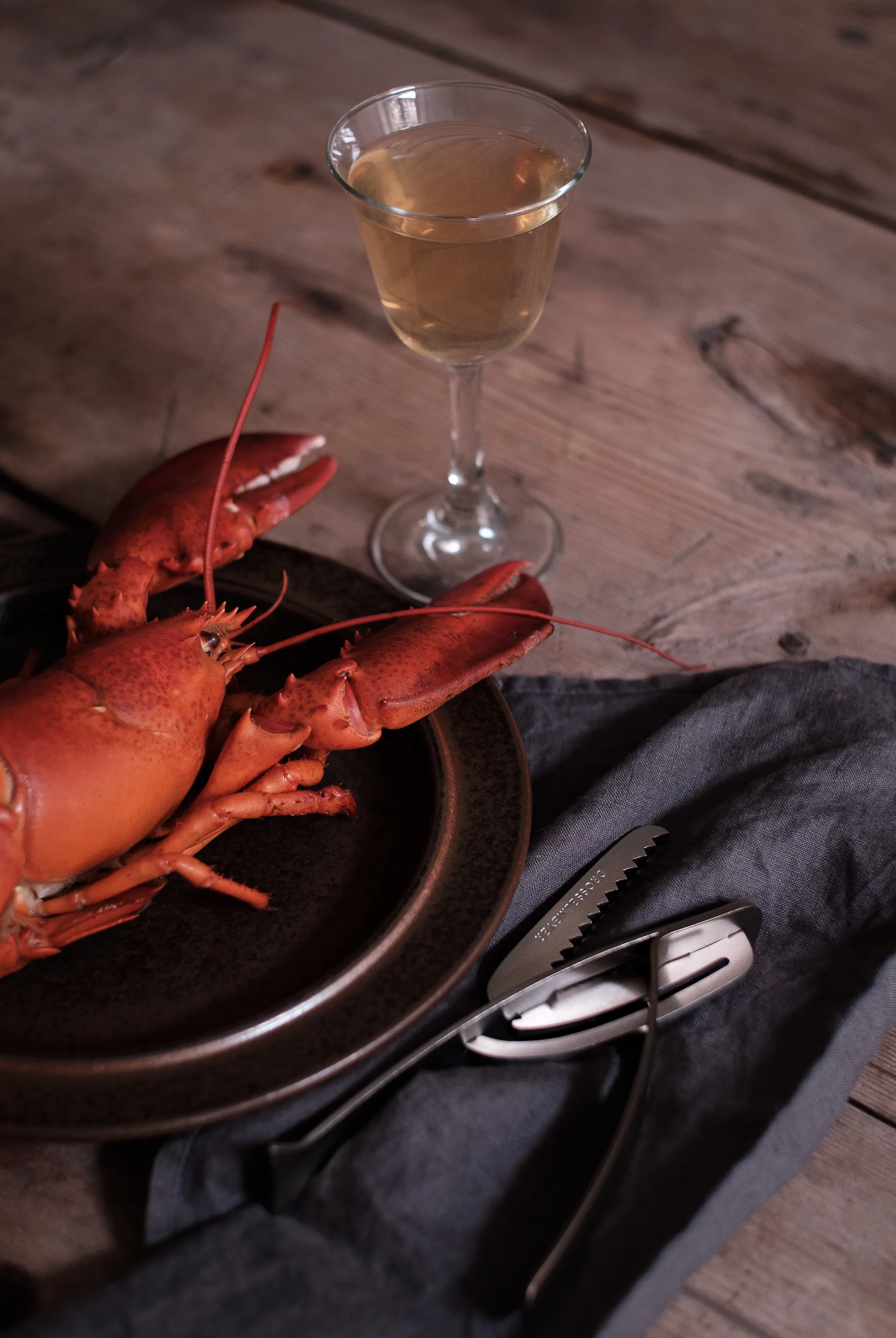 Szczypce do owoców morza Drosselmeyer, Stal nierdzewna Drosselmeyer