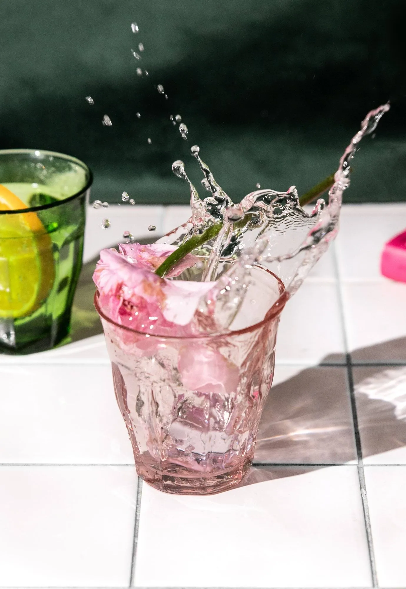 Szklanka Picardie, Różowy, 4 szt., 250 ml Duralex