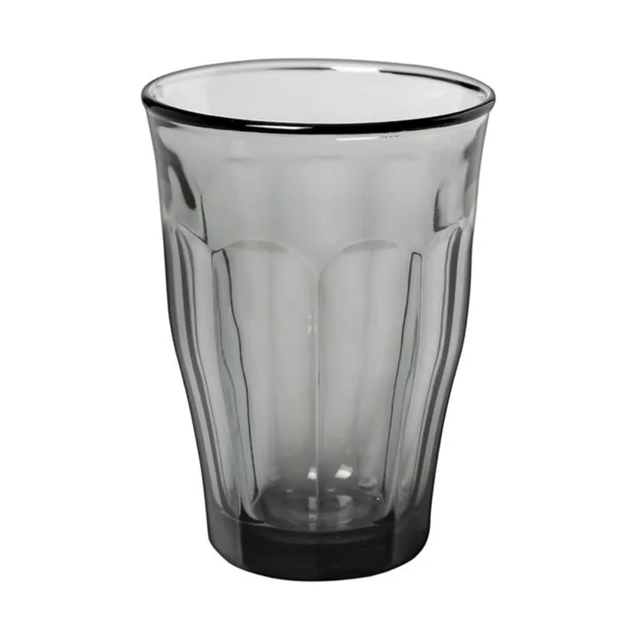 Szklanka Picardie - Szary, 6 szt., 360 ml - Duralex