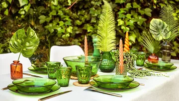 Szklanka Picardie - Zielony, 6 szt., 250 ml - Duralex