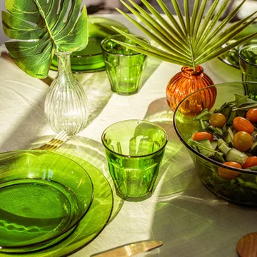 Szklanka Picardie - Zielony, 6 szt., 250 ml - Duralex