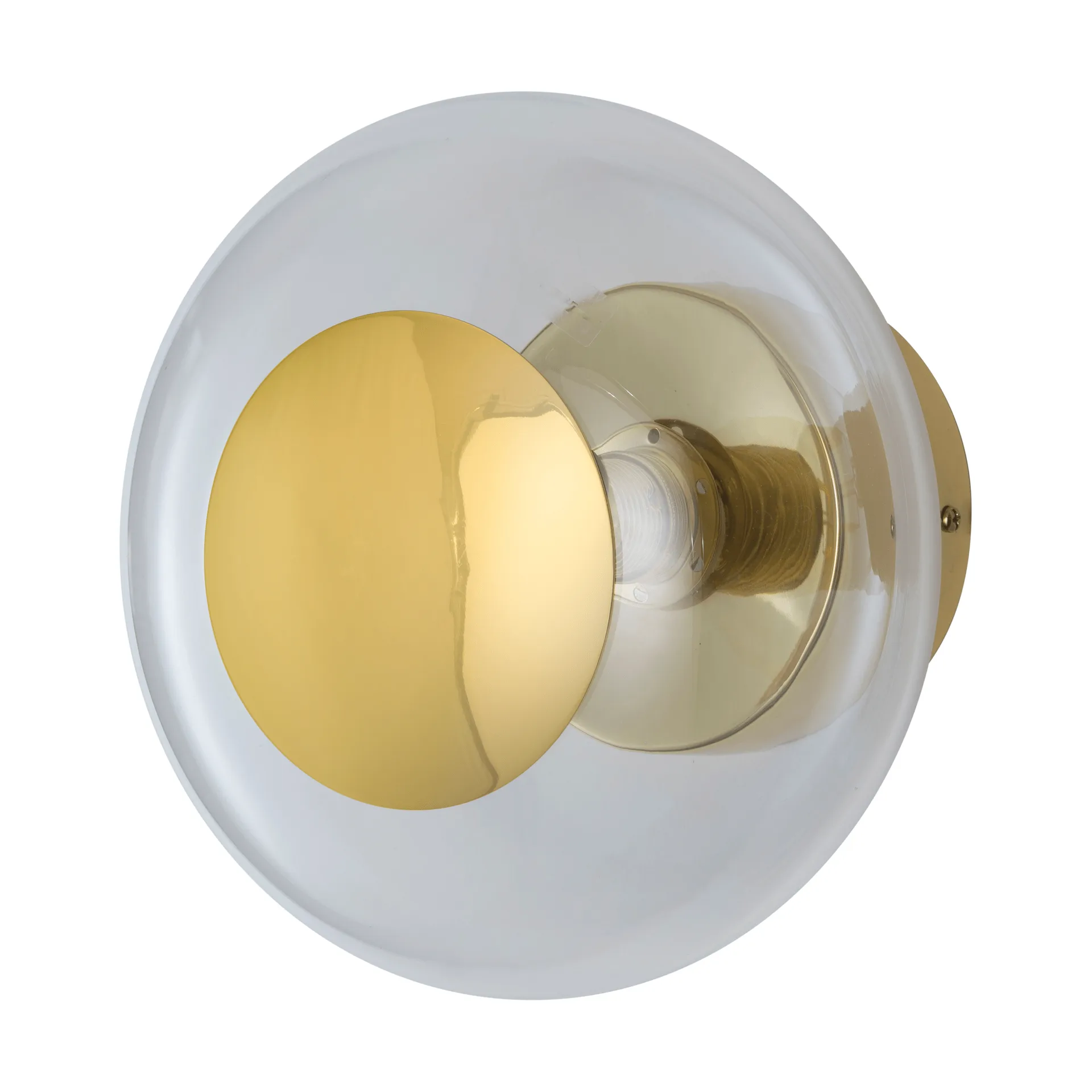 Kinkiet Horizon surface, Clear, Ø21 cm EBB & FLOW