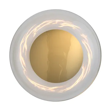 Kinkiet Horizon surface - Clear-shiny gold, Ø29 cm - EBB & FLOW