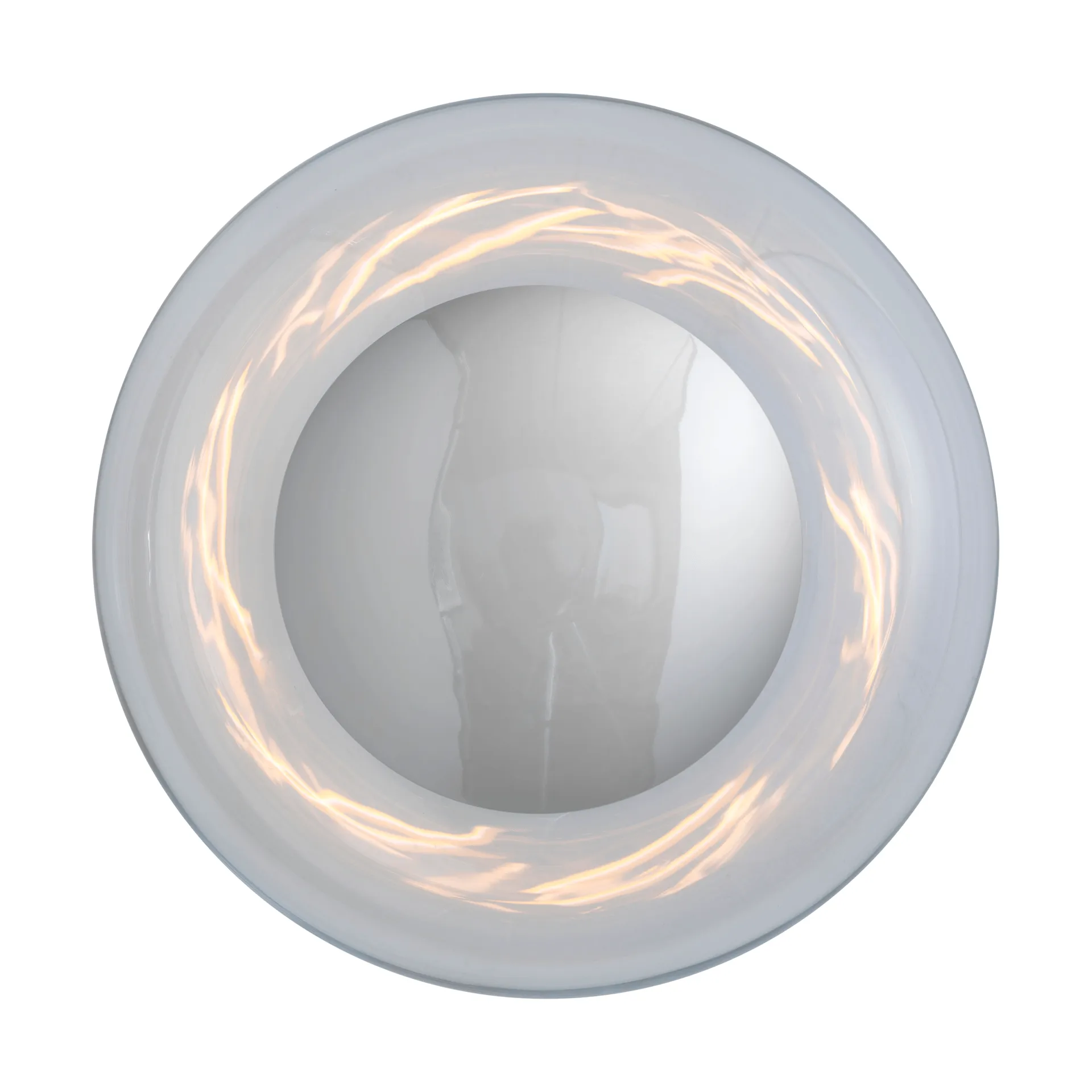 Kinkiet Horizon surface, Clear-silver, Ø29 cm EBB & FLOW
