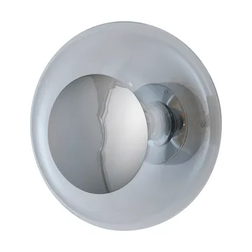 Kinkiet Horizon surface - Clear-silver, Ø29 cm - EBB & FLOW
