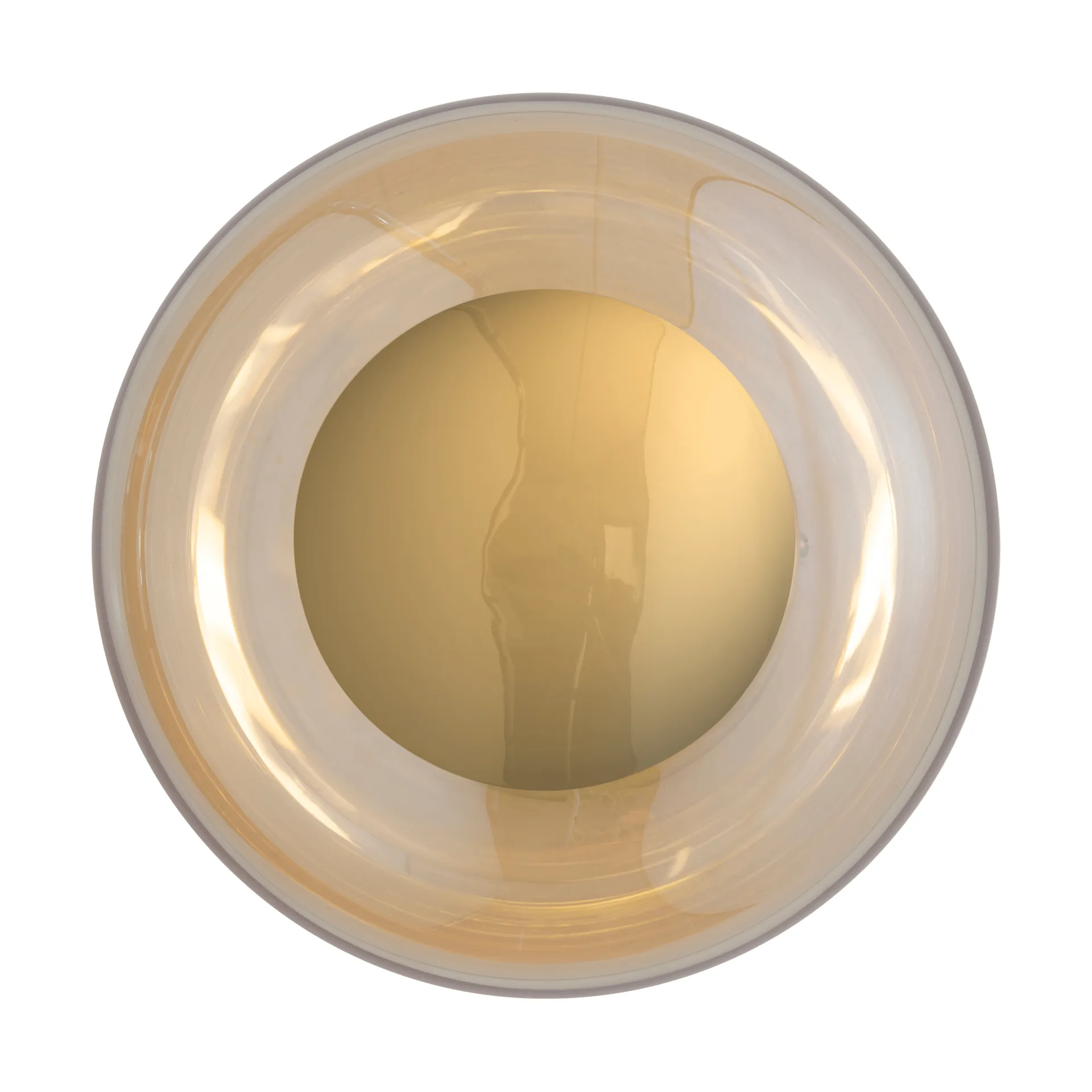 Kinkiet Horizon surface, Golden smoke, Ø21 cm EBB & FLOW