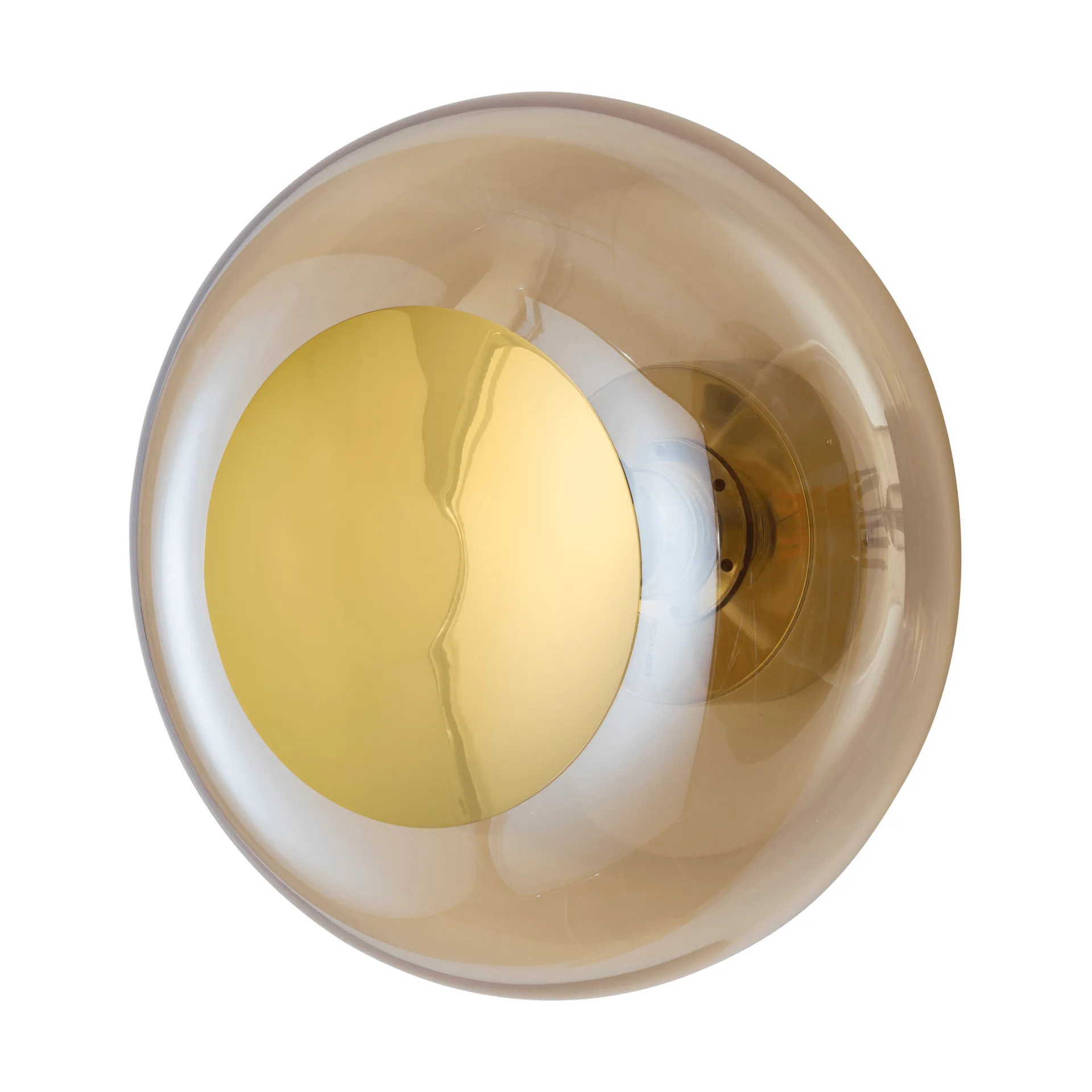 Kinkiet Horizon surface, Golden smoke, Ø29 cm EBB & FLOW