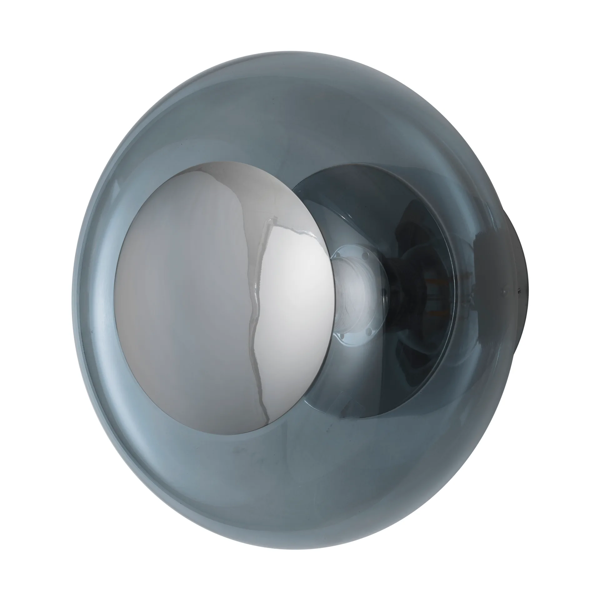 Kinkiet Horizon surface, Smokey grey, Ø21 cm EBB & FLOW
