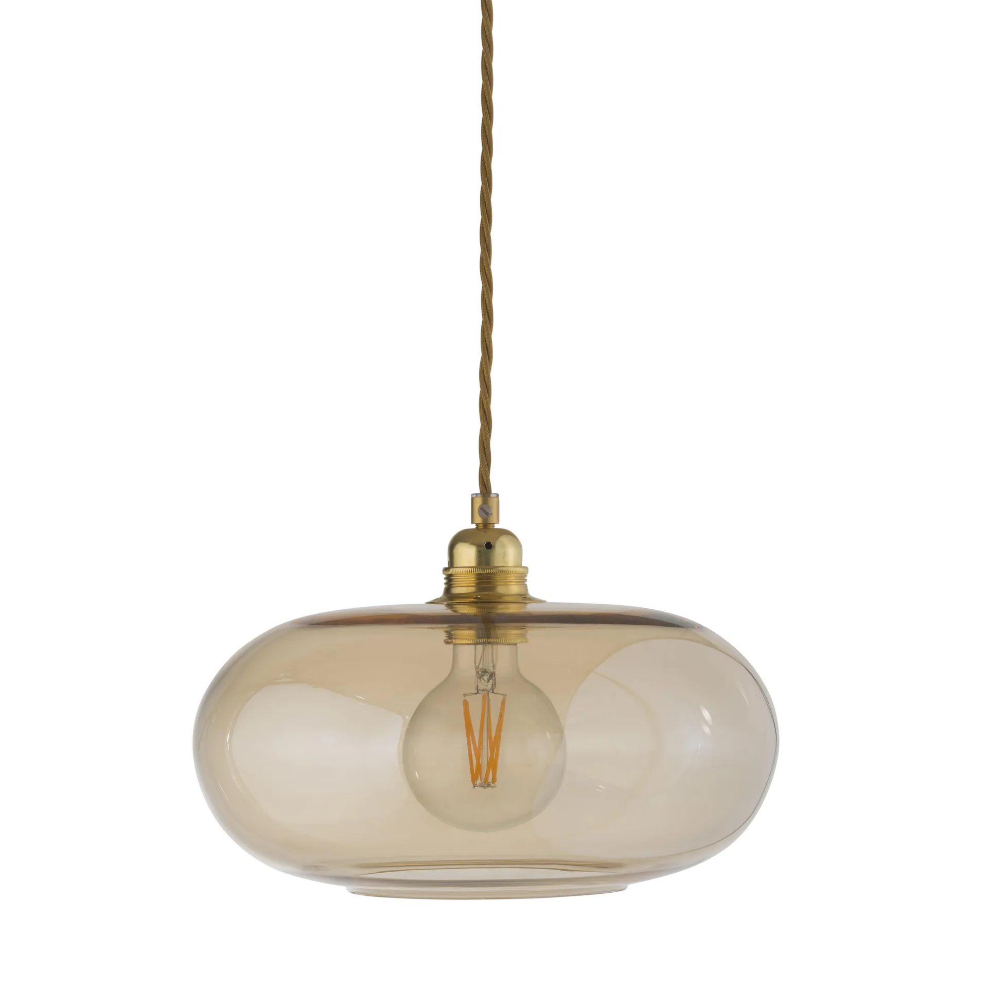 Lampa sufitowa Horizon Ø 29 cm, Golden smoke EBB & FLOW