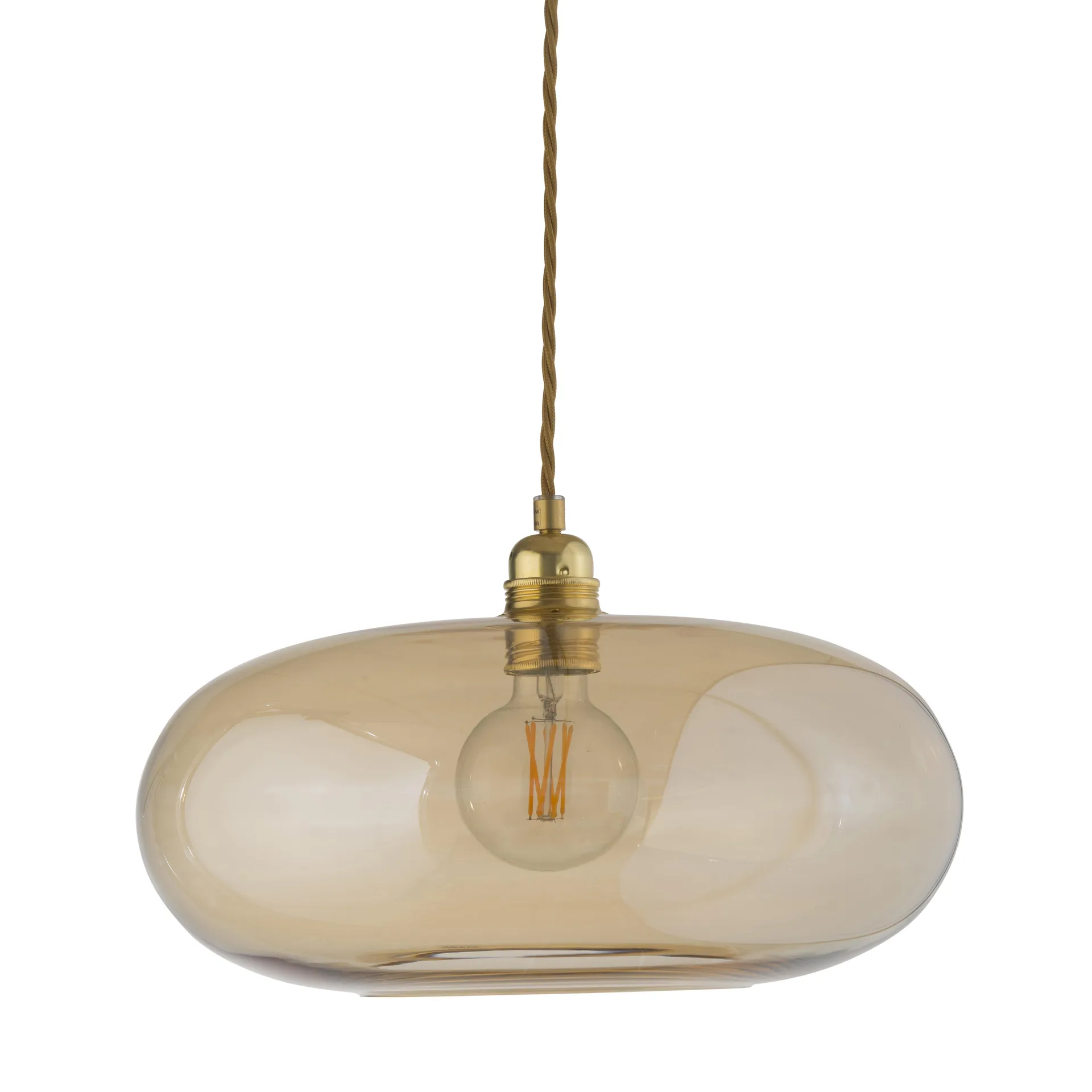 Lampa sufitowa Horizon Ø 36 cm, Golden smoke EBB & FLOW