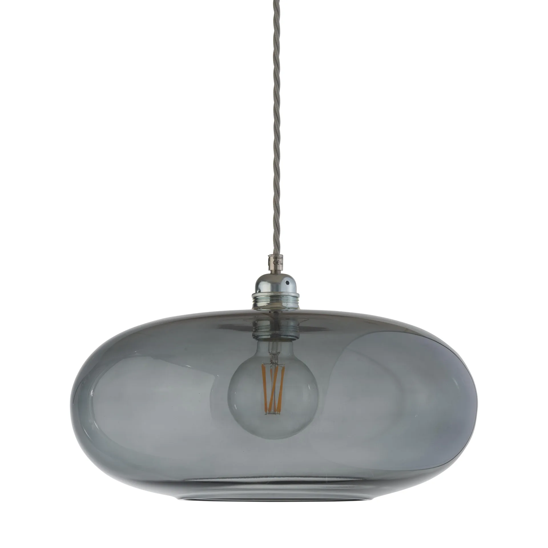 Lampa sufitowa Horizon Ø 36 cm, Smokey grey EBB & FLOW