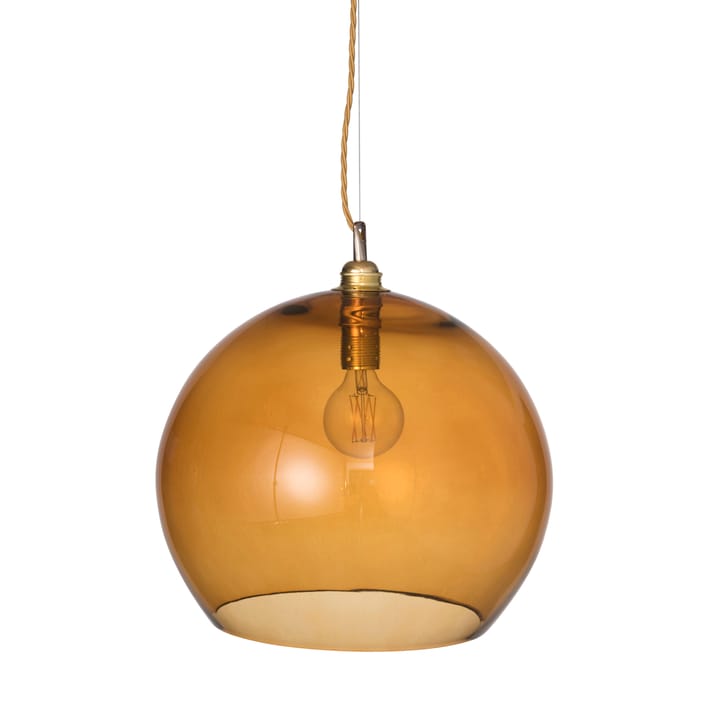 Lampa sufitowa Rowan, Ø 39 cm - Toast ze złotym sznurkiem - EBB & FLOW