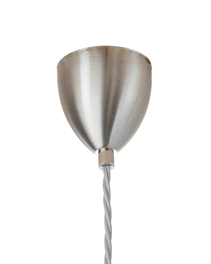 Lampa sufitowa Rowan Crystal Ø 22 cm - Mała kratka ze srebrnym przewodem - EBB & FLOW