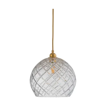 Lampa sufitowa Rowan L, Ø 28 cm - Crystal, large check - EBB & FLOW