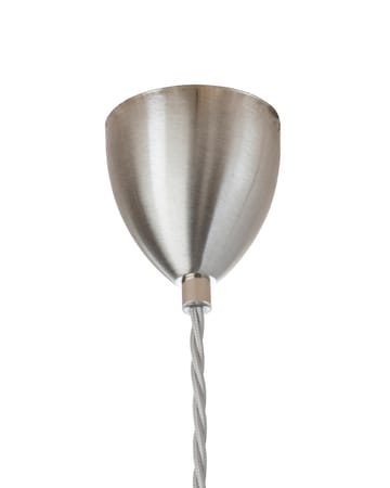 Lampa sufitowa Rowan L, Ø 28 cm - przezroczysty ze srebrnym sznurkiem - EBB & FLOW