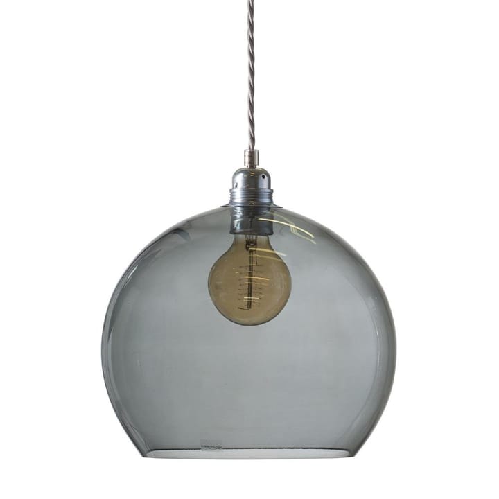 Lampa sufitowa Rowan L, Ø 28 cm - smokey grey - EBB & FLOW