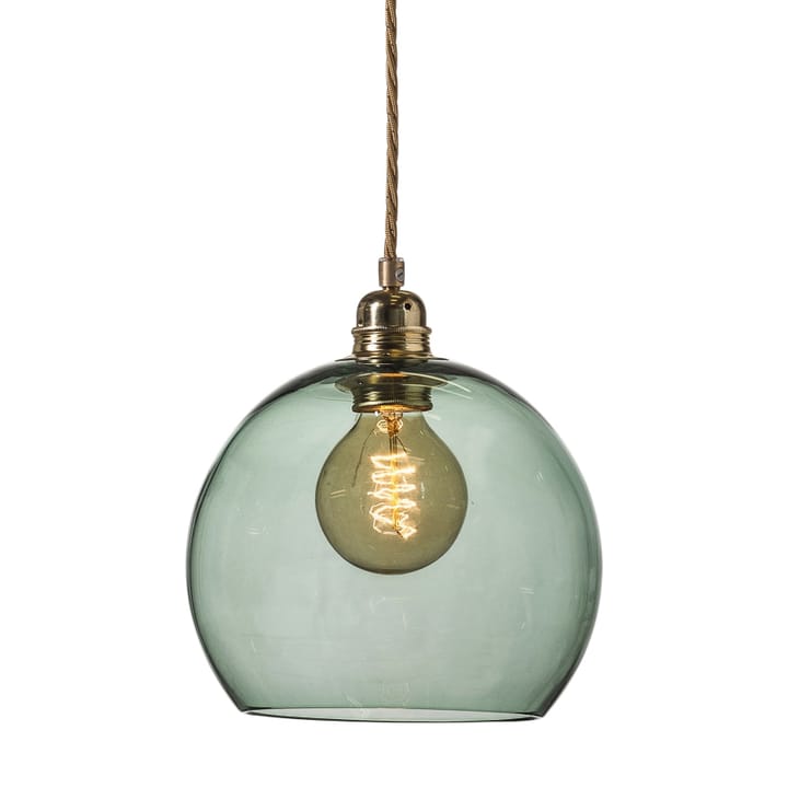 Lampa sufitowa Rowan M, Ø 22 cm - forest green - EBB & FLOW