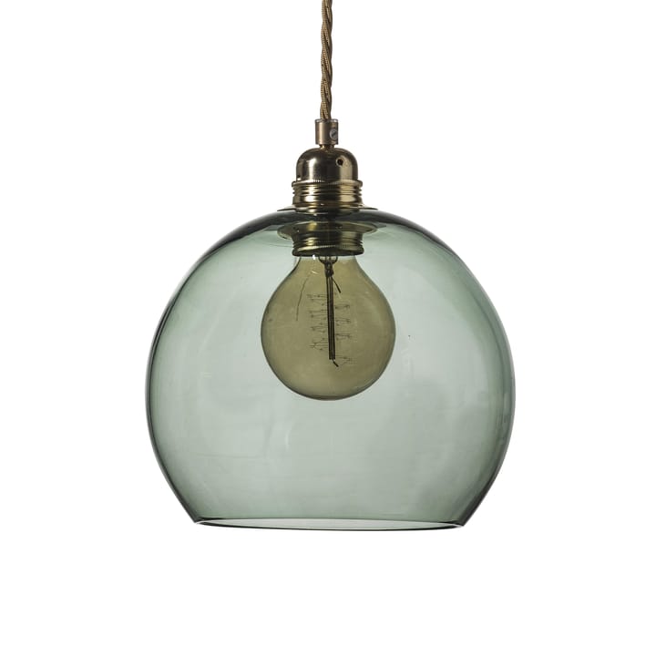 Lampa sufitowa Rowan M, Ø 22 cm, forest green EBB & FLOW