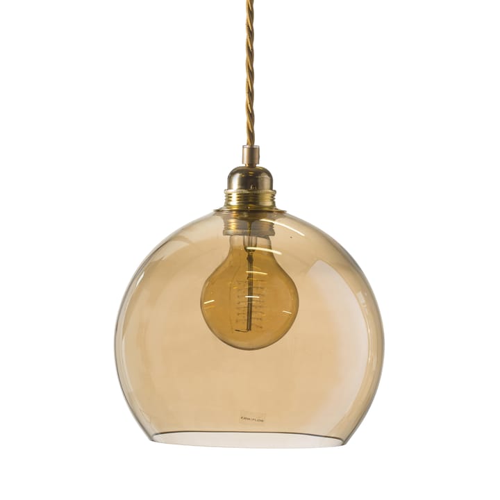 Lampa sufitowa Rowan M, Ø 22 cm - golden smoke - EBB & FLOW