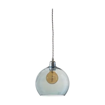 Lampa sufitowa Rowan M, Ø 22 cm - Topaz blue - EBB & FLOW