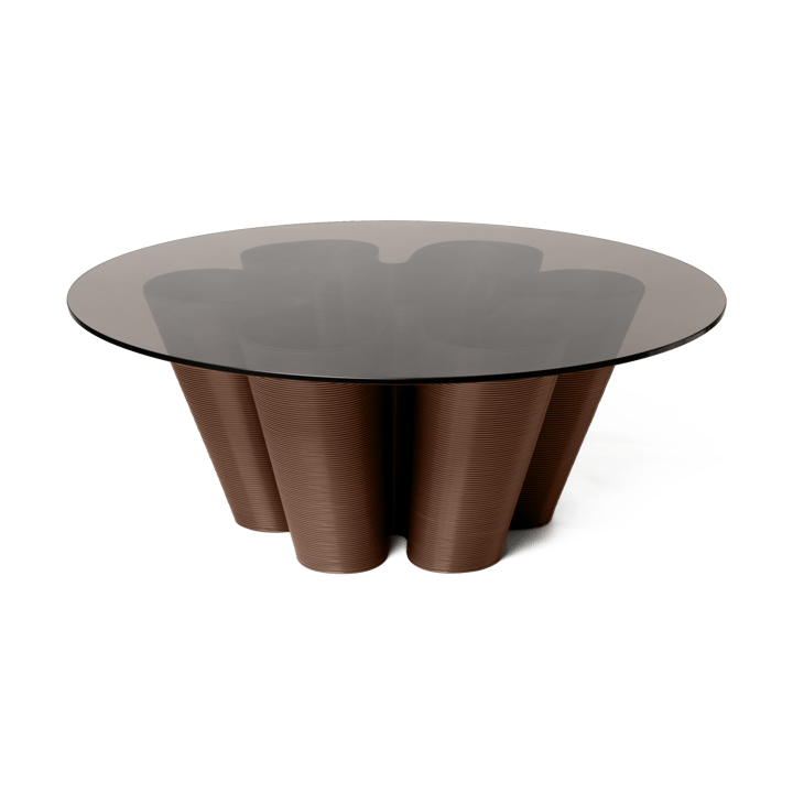 Anemone stolik kawowy Ø110 cm - Chocolate - Ekbacken Studios