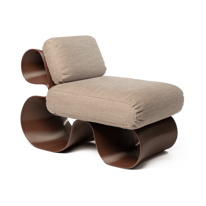 Krzesło wypoczynkowe Eel - Chocolate - Ekbacken Studios