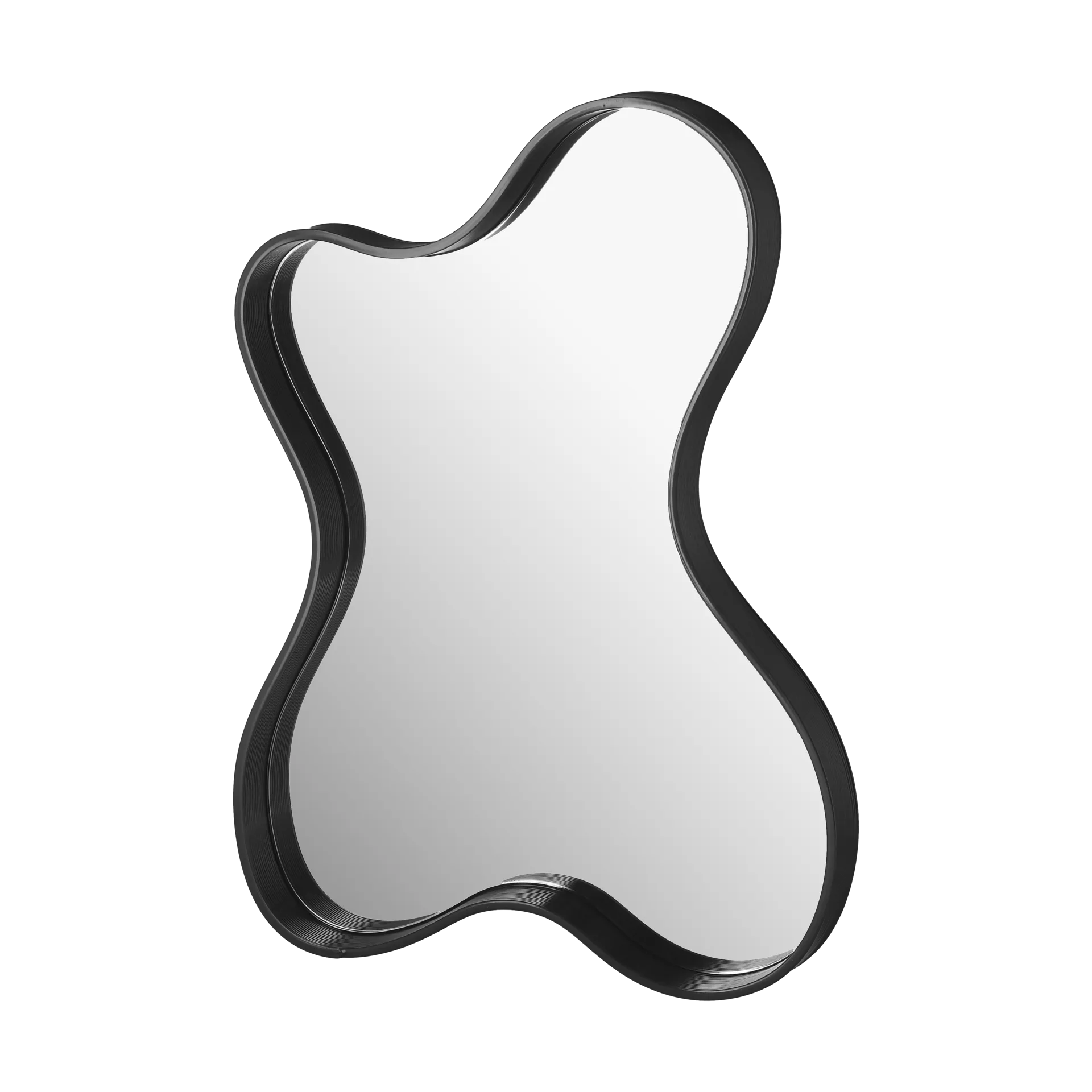 Lustro Pebble small 56x76 cm, Black Ekbacken Studios