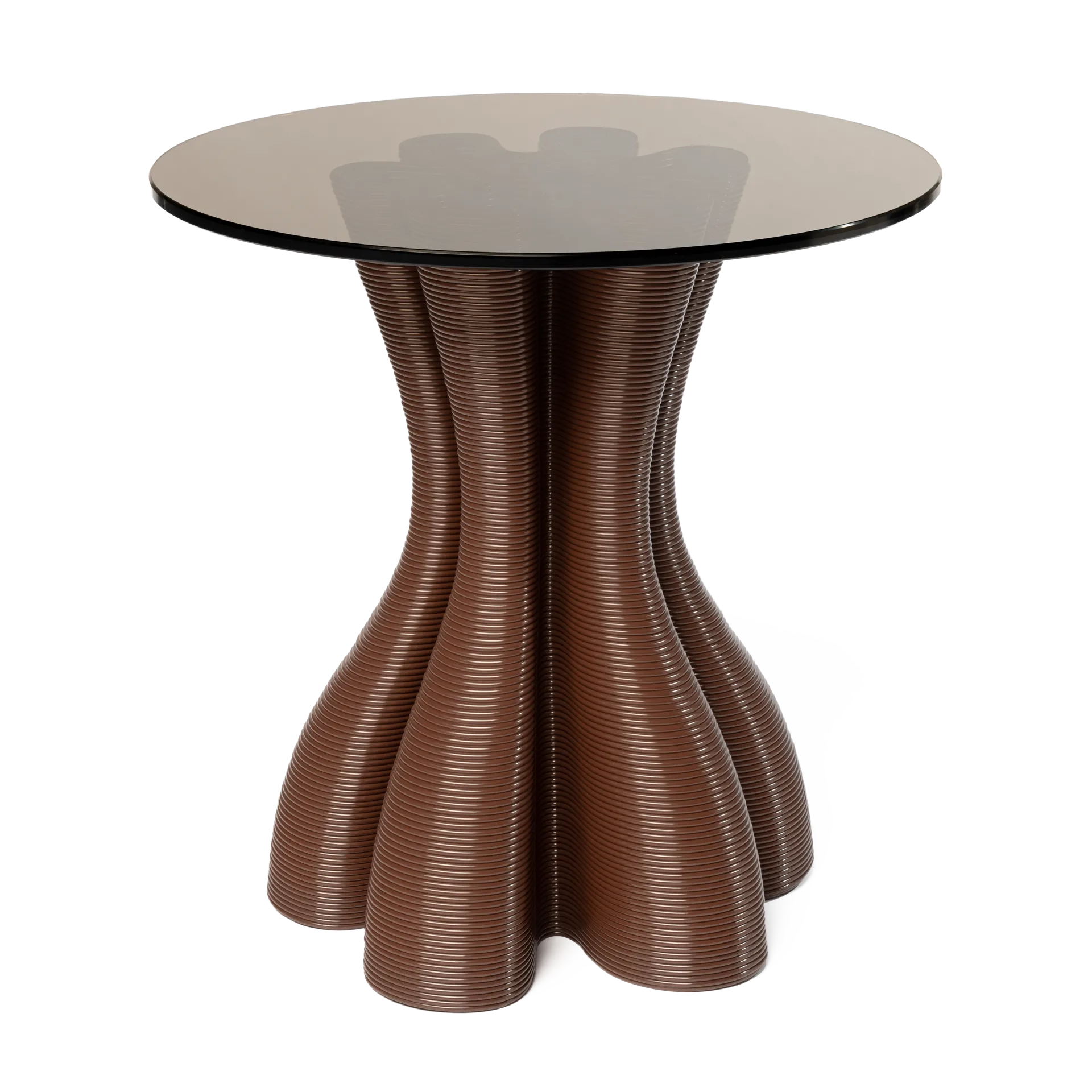 Stolik boczny Anemone Ø50 cm, Chocolate Ekbacken Studios