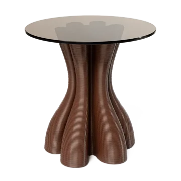 Stolik boczny Anemone Ø50 cm - Chocolate - Ekbacken Studios