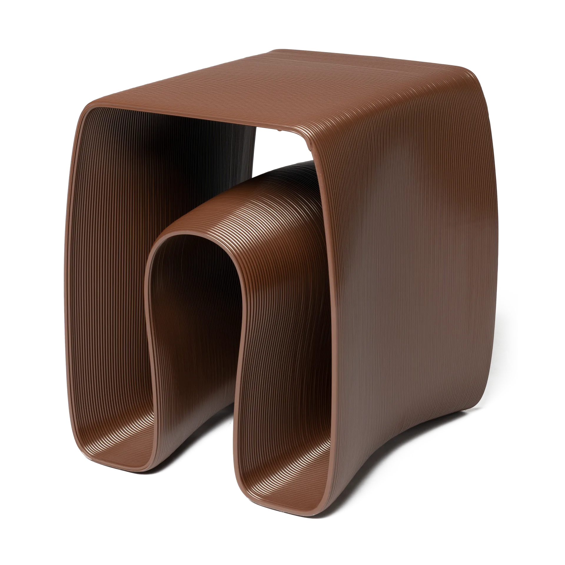 Stolik boczny Eel 38x40 cm, Chocolate Ekbacken Studios