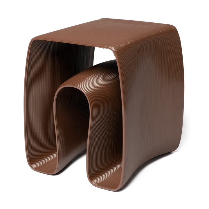 Stolik boczny Eel 38x40 cm - Chocolate - Ekbacken Studios