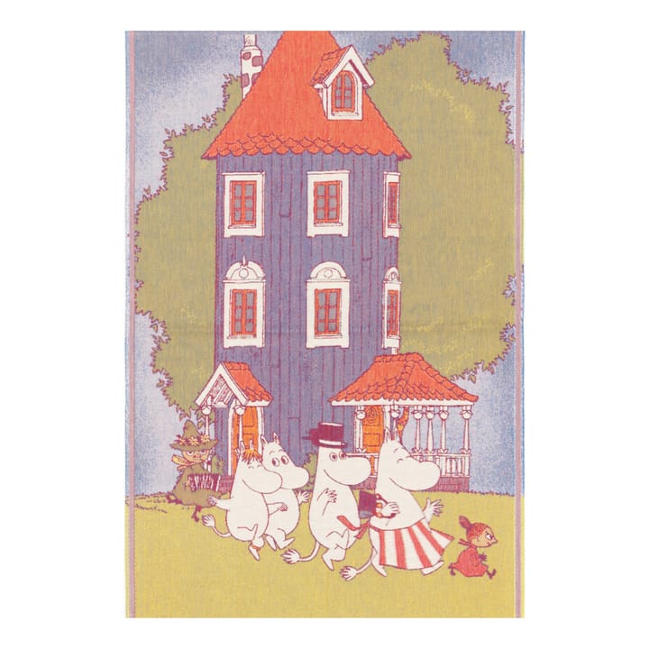 Koc dla dzieci Muminki 72x105 cm - Moomin house - Ekelund