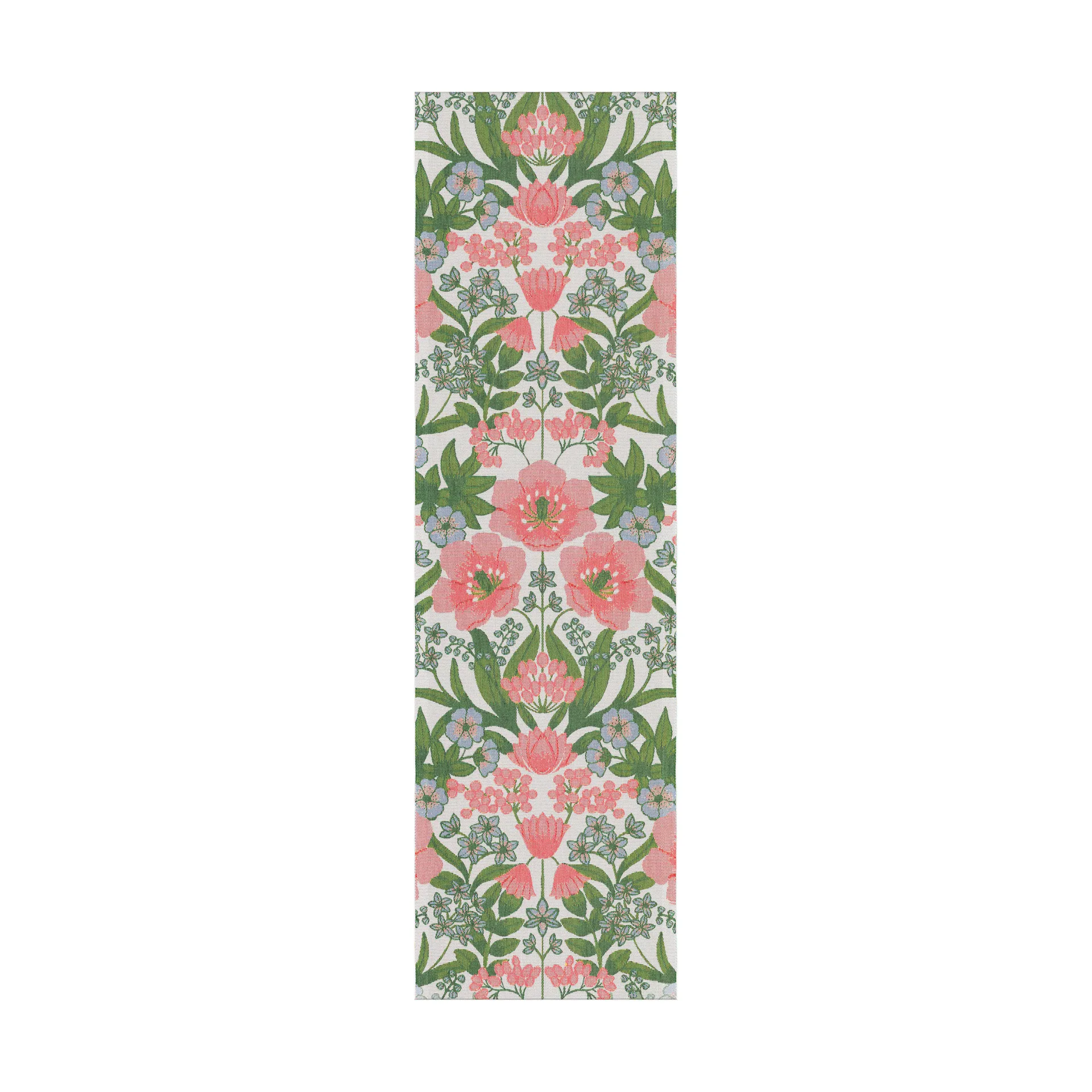 BIeżnik Bettys Tulpaner 35x120 cm, Różowo-zielony Ekelund Linneväveri